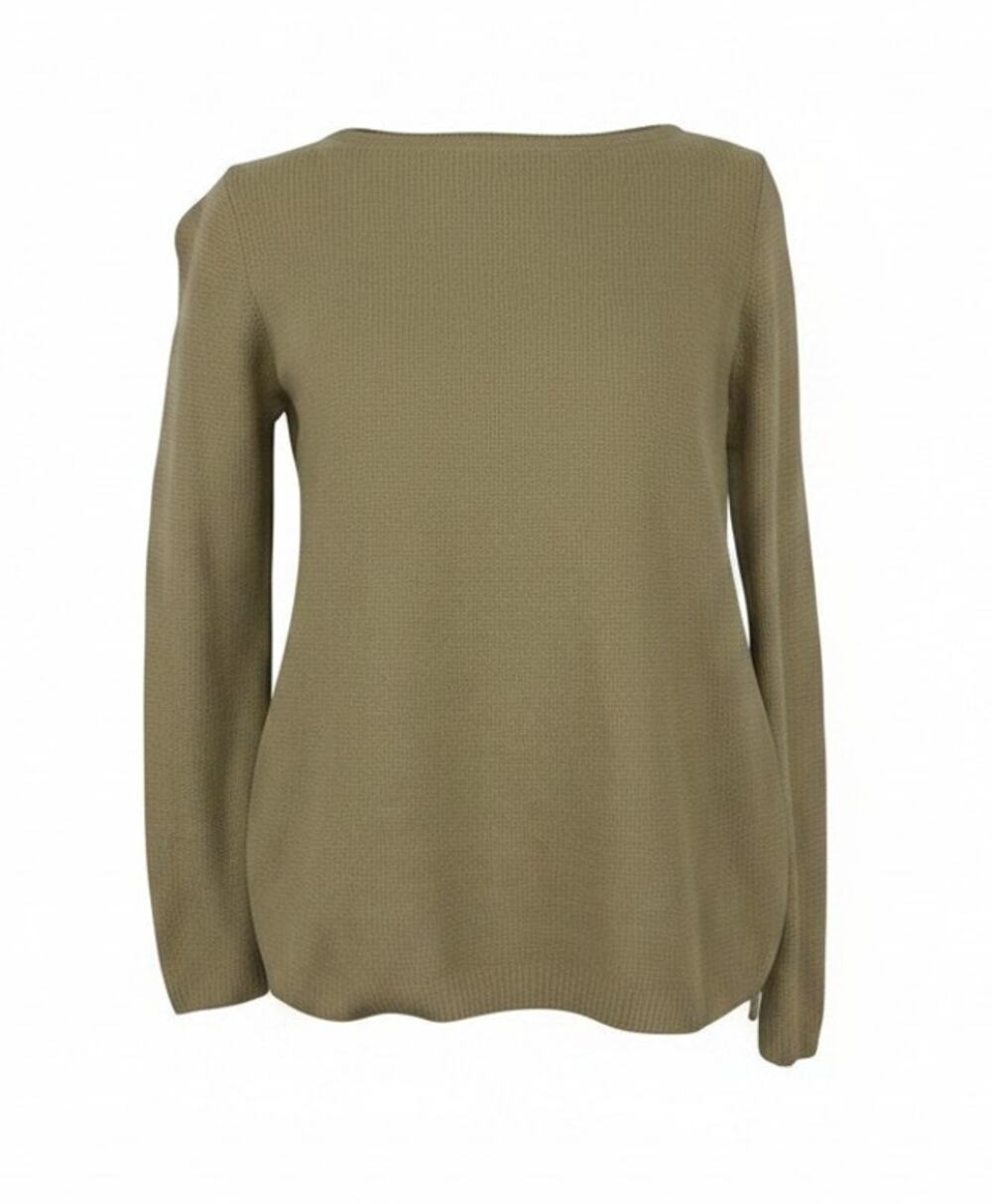 J Jill Top Women's Size Small Pullover Brown Long Sleeve With Zippered Sides